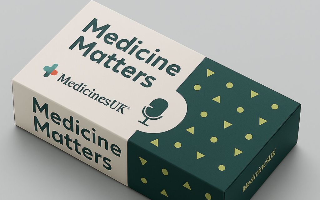 Medicine matters podcast logo